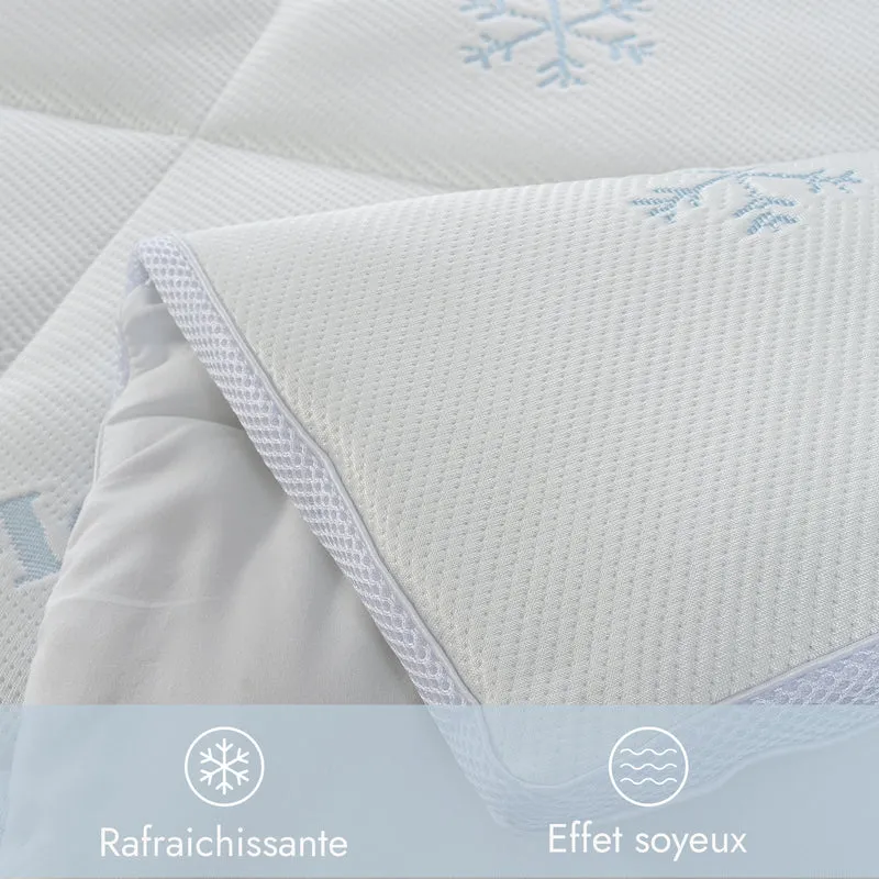 Ice Cool - Couette été rafraîchissante microfibre respirant technologie Quick-Dry 300 g/m²