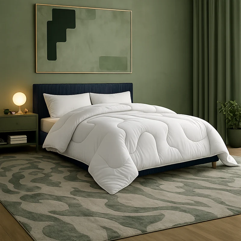 Nordik - Couette hiver très chaude microfibre ultra douce 600g/m²