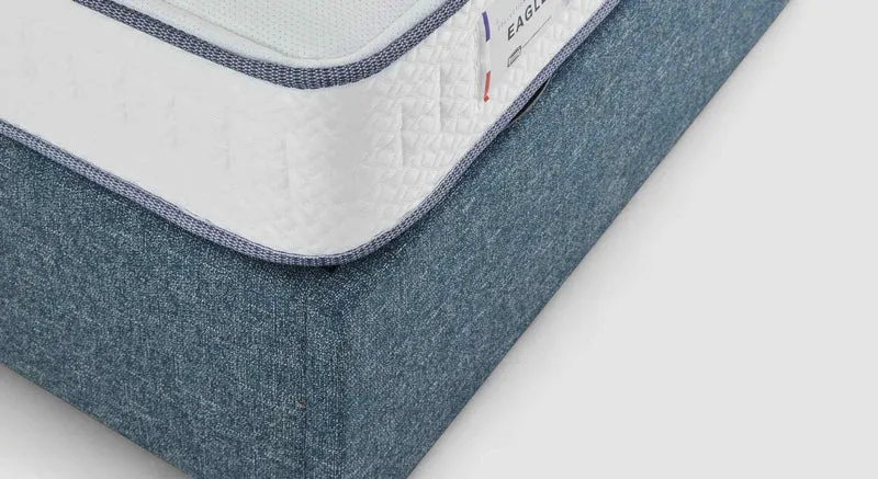 Pack lit coffre, matelas et tête de lit ELISE