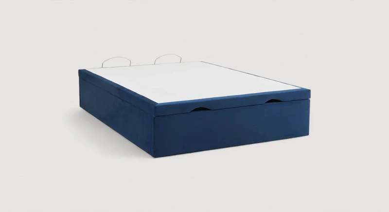 Pack lit coffre, matelas et tête de lit ESTEREL