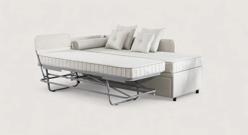 Lit gigogne NOLAN Margon Basic Brick / Cotton Touch/514-White