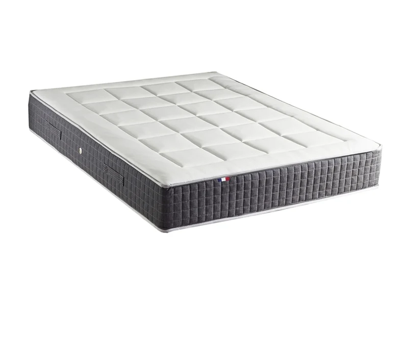 Matelas ressorts 30 cm 7 zones mémoire de forme 160x200