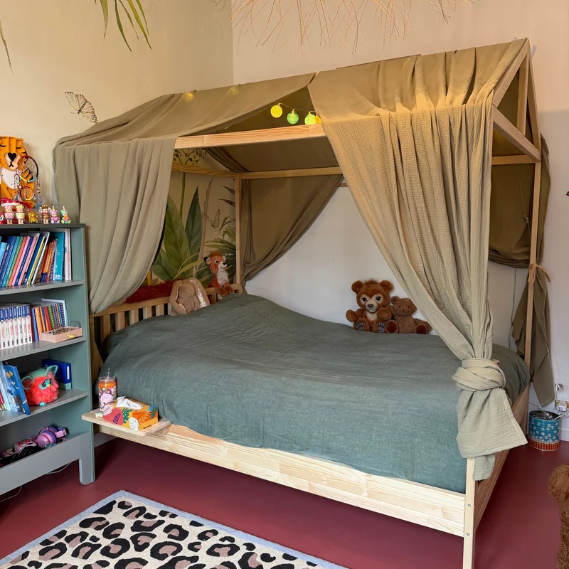 Ciel de lit cabane ( héron , hérisson , girafe uniquement )