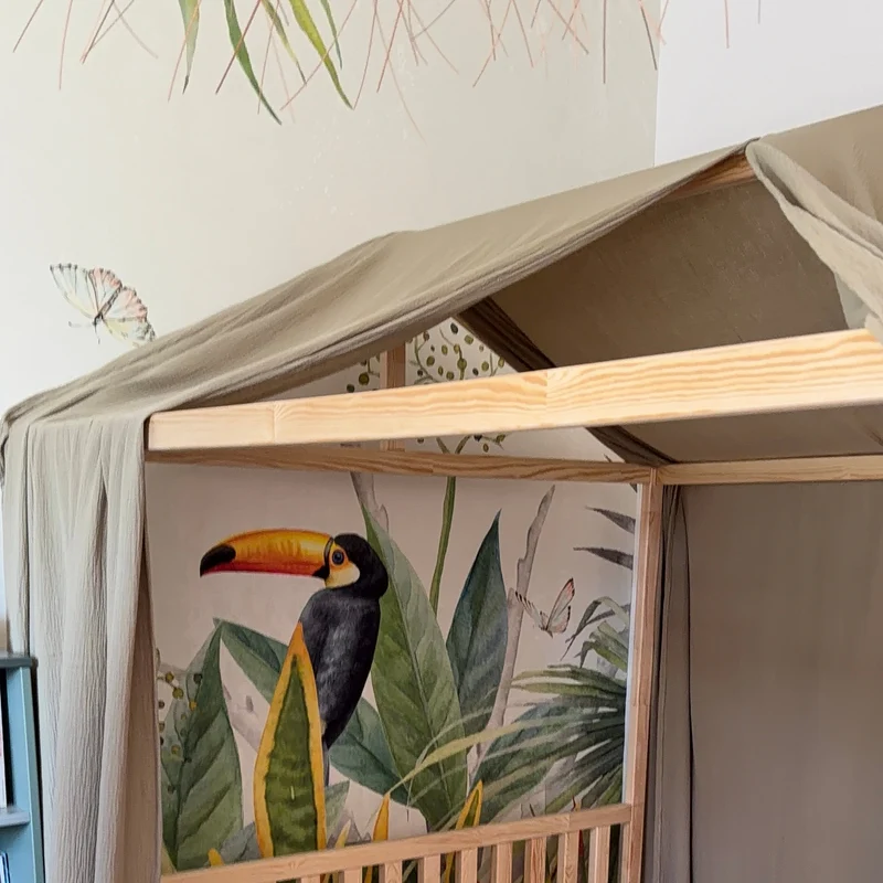 Ciel de lit cabane ( héron , hérisson , girafe uniquement )