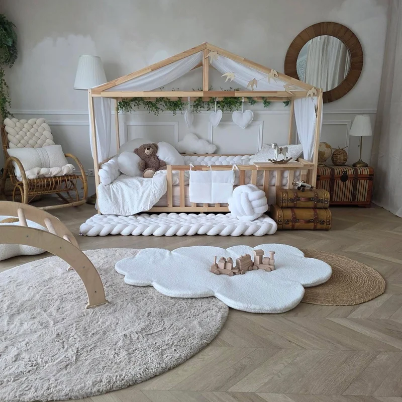 Lit cabane Koala en bois massif