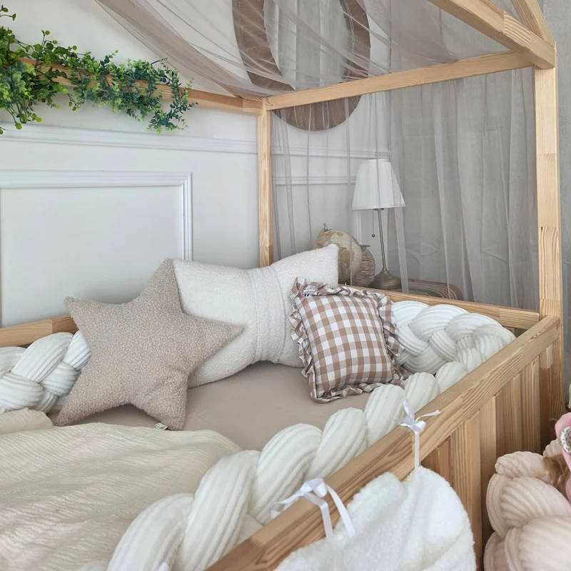 Lit cabane Koala en bois massif