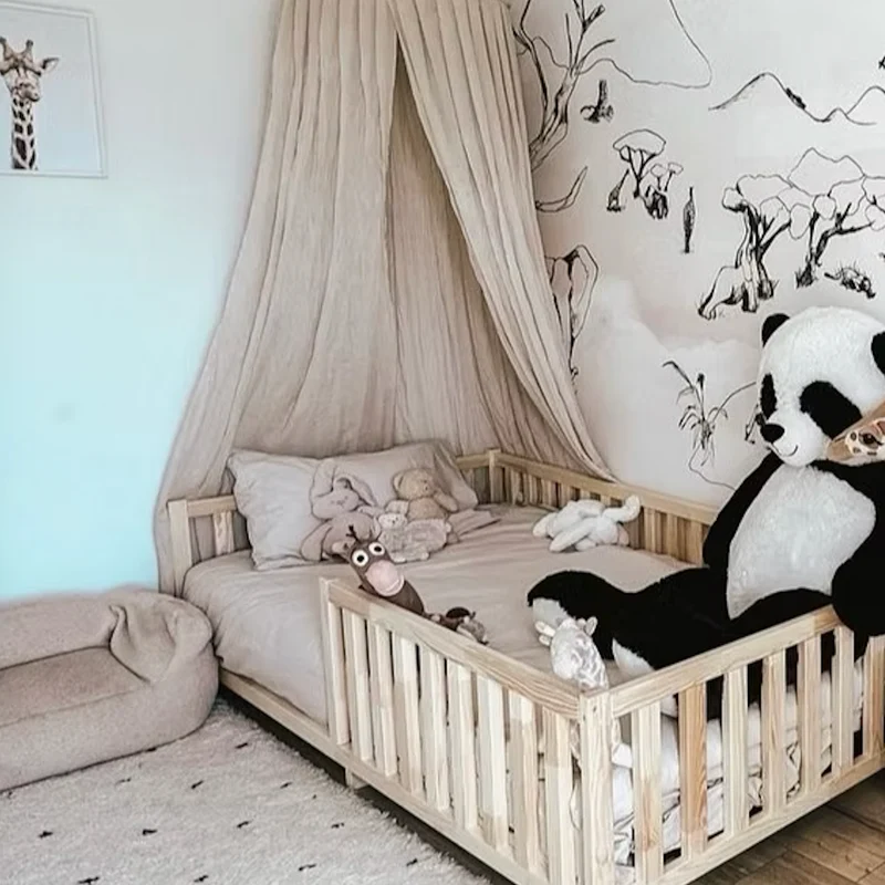 Lit Ourson en bois massif