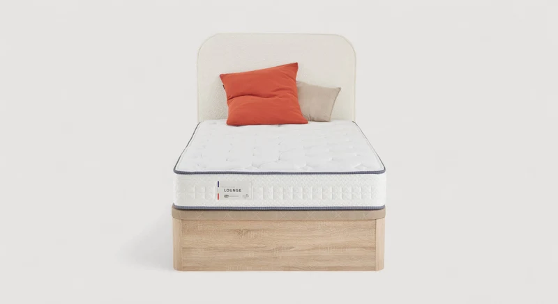 Lit coffre TEDDY latéral Bois Cambrian