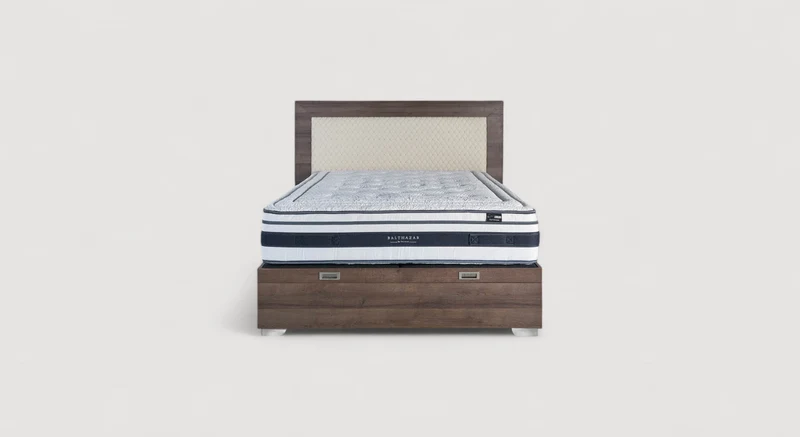 Lit coffre HUGO Bois Vermont Walnut