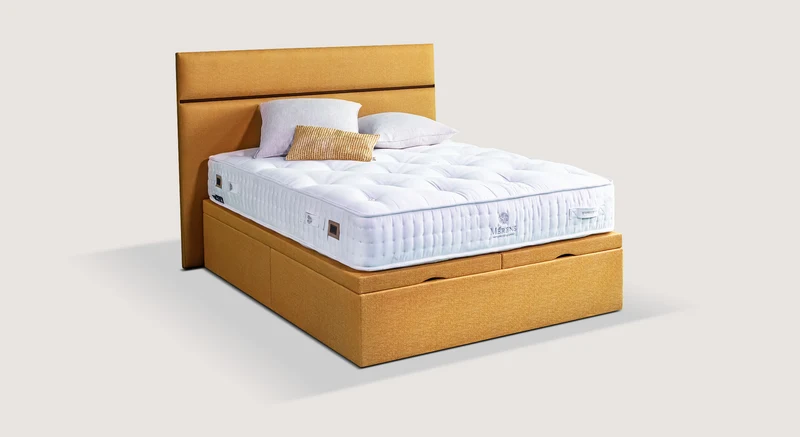 Lit coffre H30 100 tissus au choix