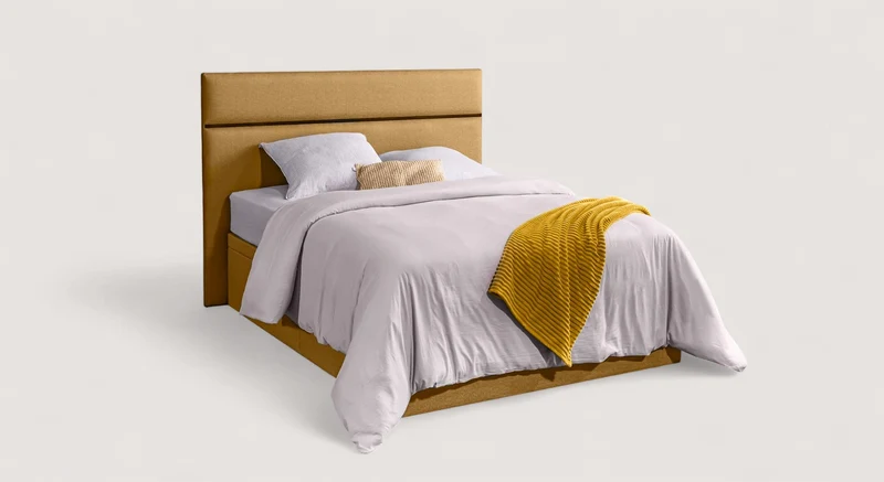 Tête de lit EDEN Helsinki Yellow gold / Liseret Monteira 7006