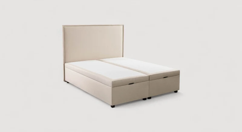 Lit coffre OUESSANT Luca Beige