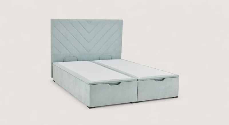 Tête de lit CHEVRON VE Vert amande
