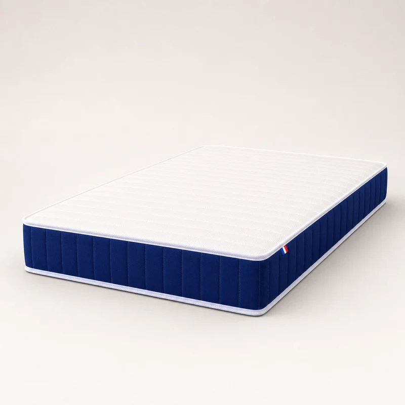 Matelas Hotello très ferme 20 cm – Densité 44 kg/m³ – Déhoussable