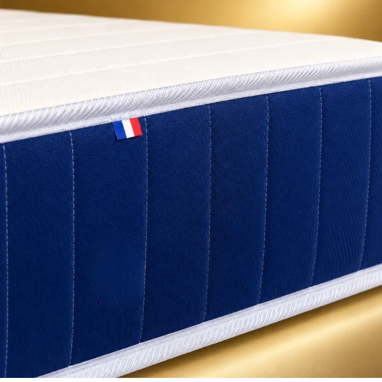 Matelas Hotello très ferme 20 cm – Densité 44 kg/m³ – Déhoussable