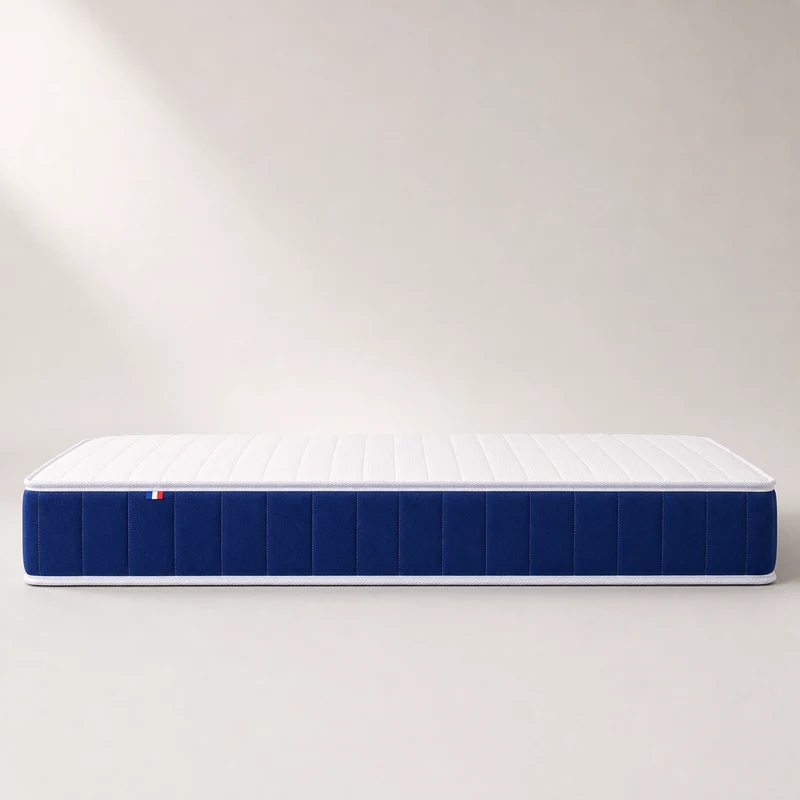 Matelas Hotello très ferme 20 cm – Densité 44 kg/m³ – Déhoussable