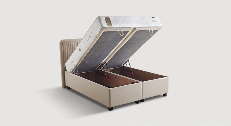 Pack lit coffre et tête de lit NINA FLEX XL Vesta Baroque