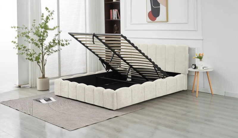Lit coffre Moon Chenille