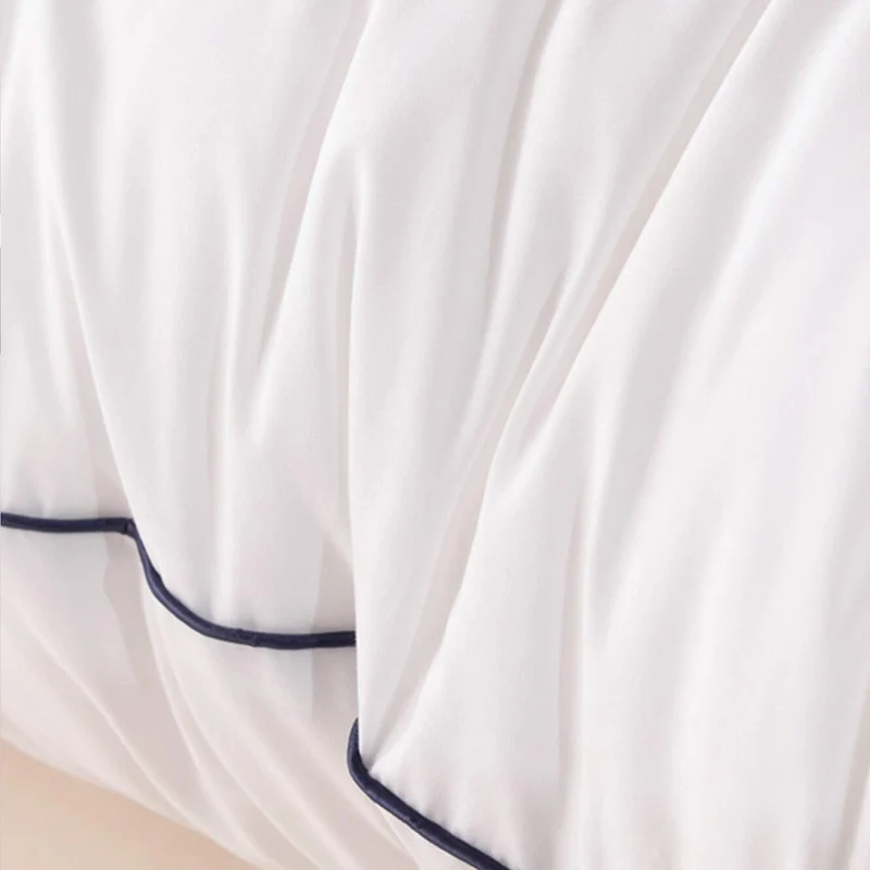Hypnos - Traversin duvet et plumes de canard ergonomique tissu coton