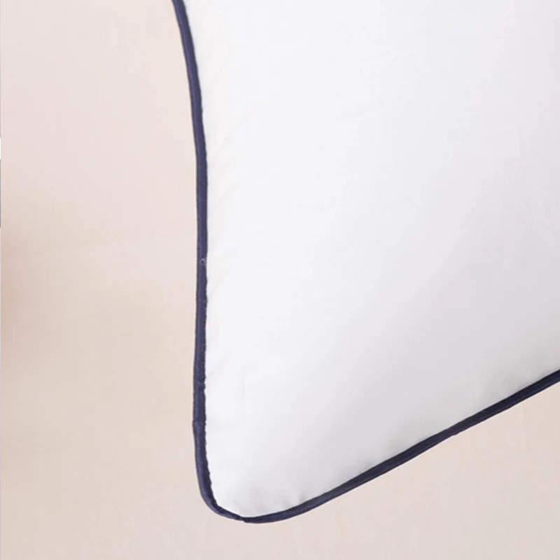 Hypnos - Traversin duvet et plumes de canard ergonomique tissu coton