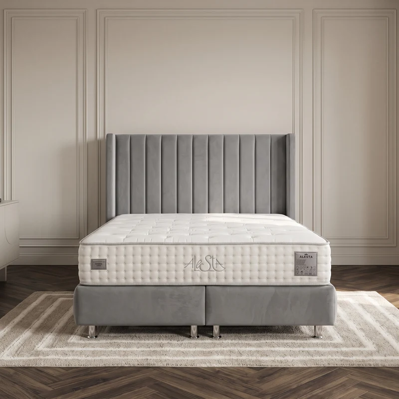 Lit Coffre Tokyo Gris - Design Chic et Branché