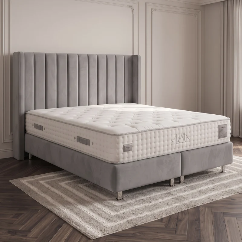 Lit Coffre Tokyo Gris - Design Chic et Branché