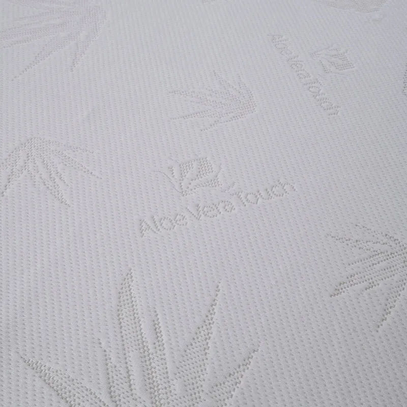 Matelas Fresh Hybride Aloe Vera Angels Mattress - Hybride 27 cm, Confort 5 Zones, Tissu Aloe Vera Lavable