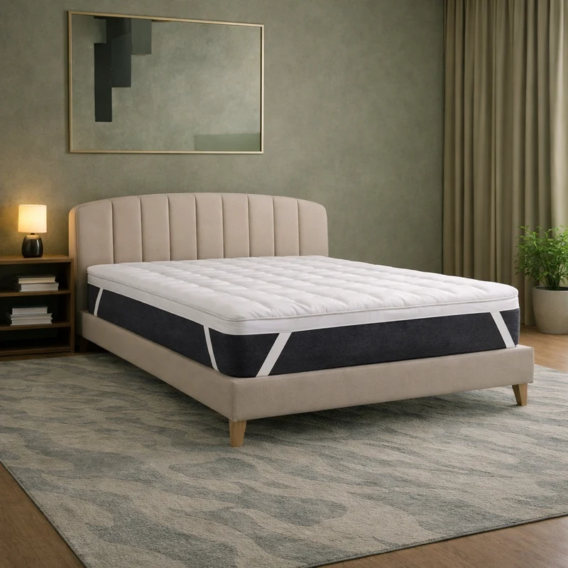 Bamboo+ - Surmatelas microfibre antidouleurs dorsales