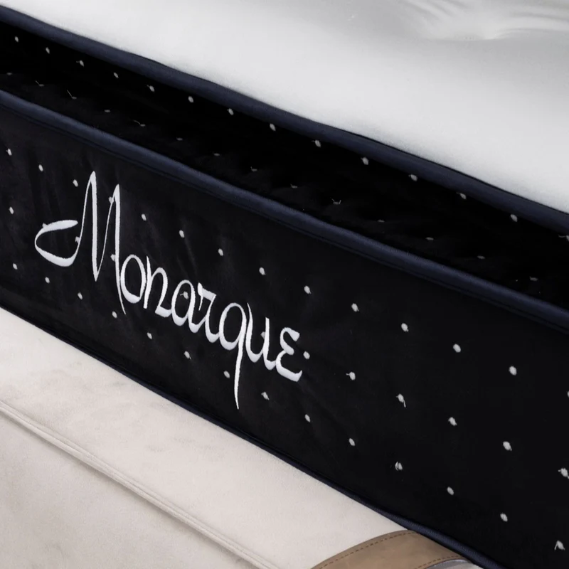 Matelas Monarque Angels Mattress - Surmatelas Intégré, Confort 5 Zones, Épaisseur 32 cm, Simple Face
