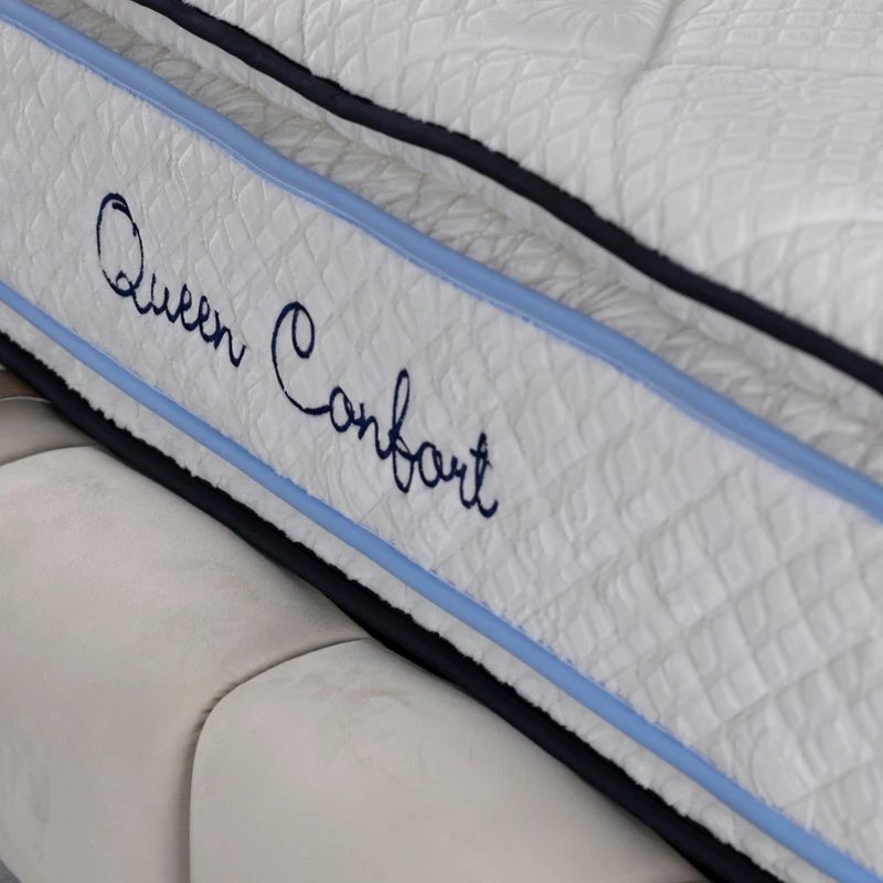 Matelas Queen Confort Angels Mattress - Double Surmatelas, Confort 5 Zones, Double Face, Épaisseur 34 cm