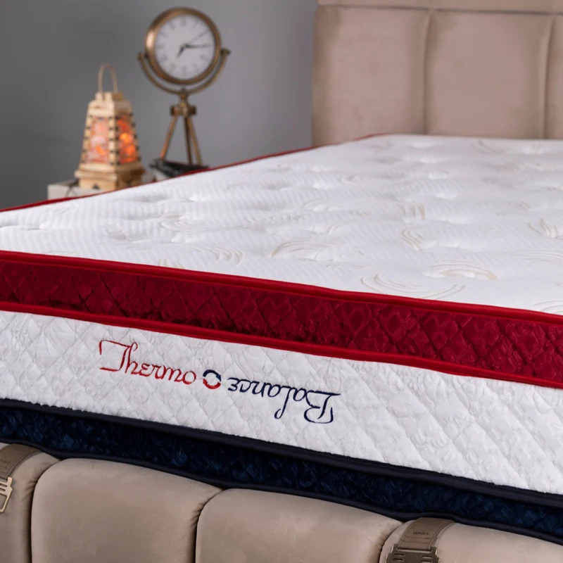 Matelas Thermo Balance Angels Mattress - Confort Été/Hiver, Double Face Thermo-Équilibré, 34 cm d'Épaisseur, Conception Française