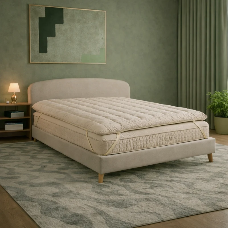Boreal Bio - Surmatelas laine vierge mérinos bio thermorégulant