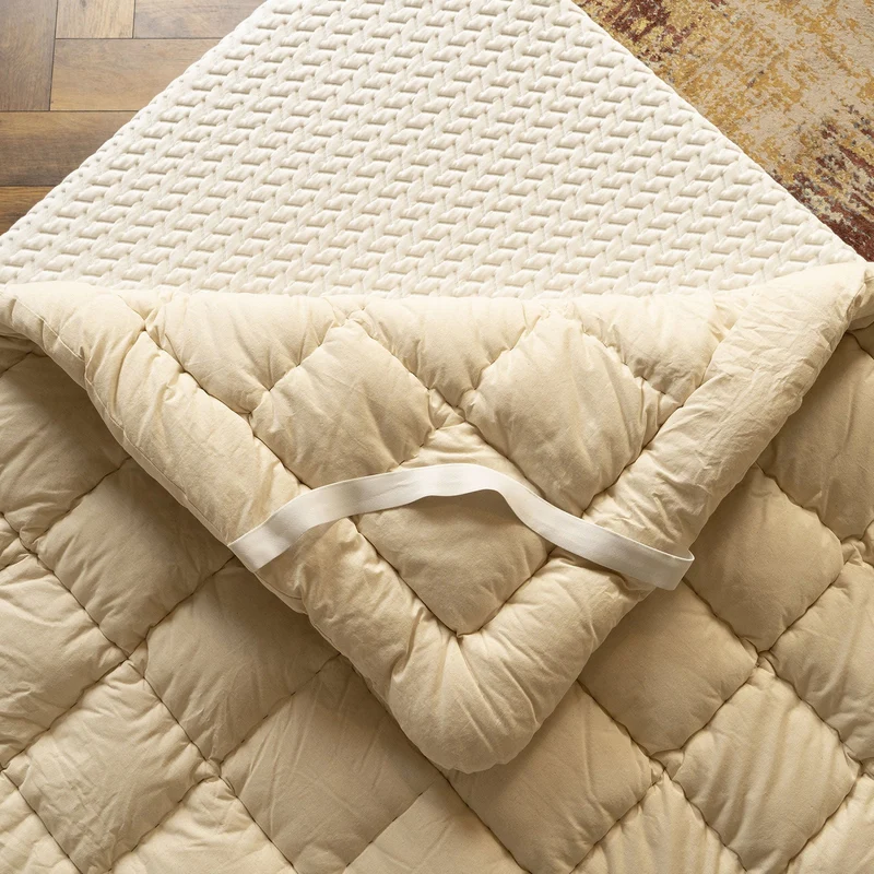 Boreal Bio - Surmatelas laine vierge mérinos bio thermorégulant