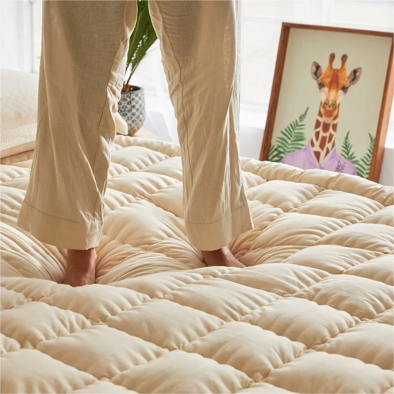 Boreal Bio - Surmatelas laine vierge mérinos bio thermorégulant
