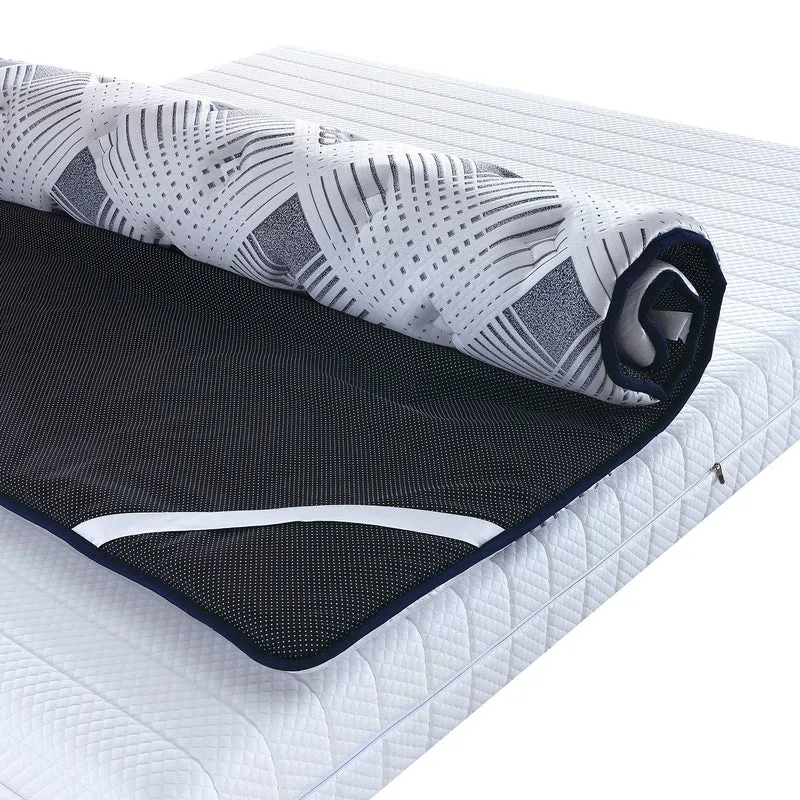 FreshSense - Surmatelas mémoire de forme et tissu rafraîchissant