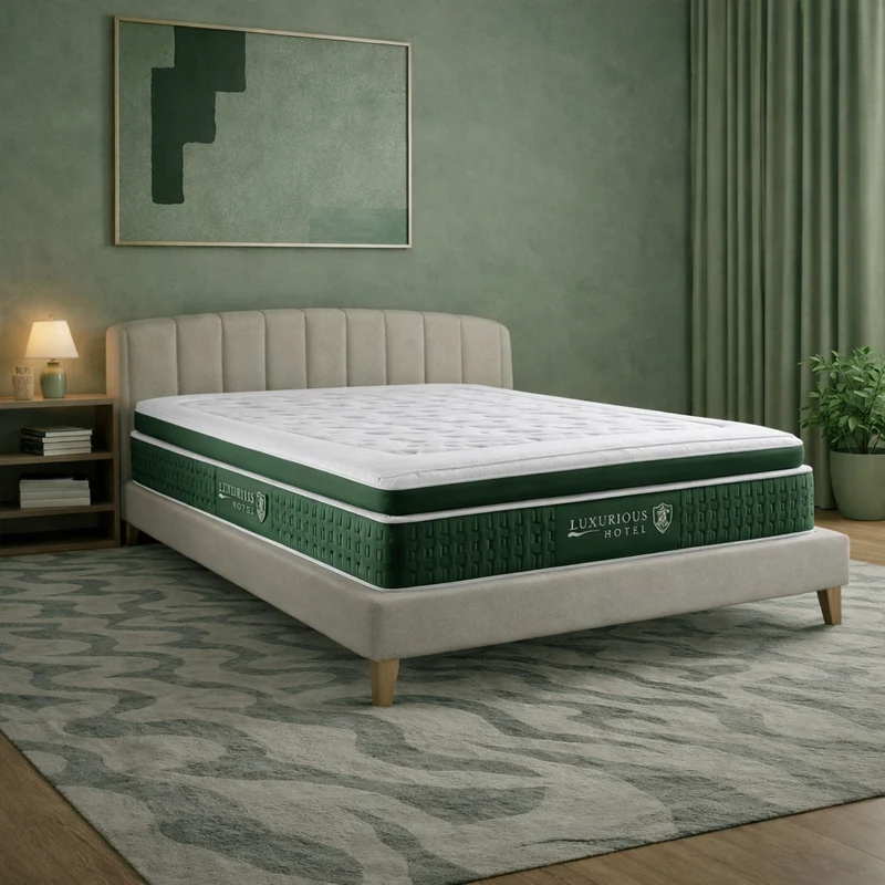 Nexus - Matelas mémoire de forme et nano ressorts ensachés d'hôtel