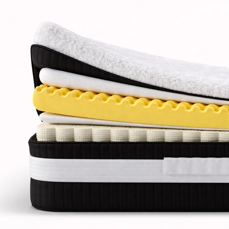 Fortis - Matelas mémoire de forme et ressorts ensachés antidouleur articulaire