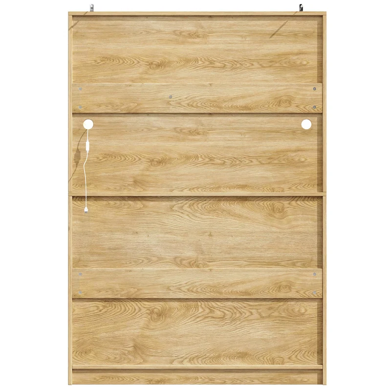 Vaisselier de cuisine avec éclairage LED et design tressé, vitrine moderne avec tiroirs
