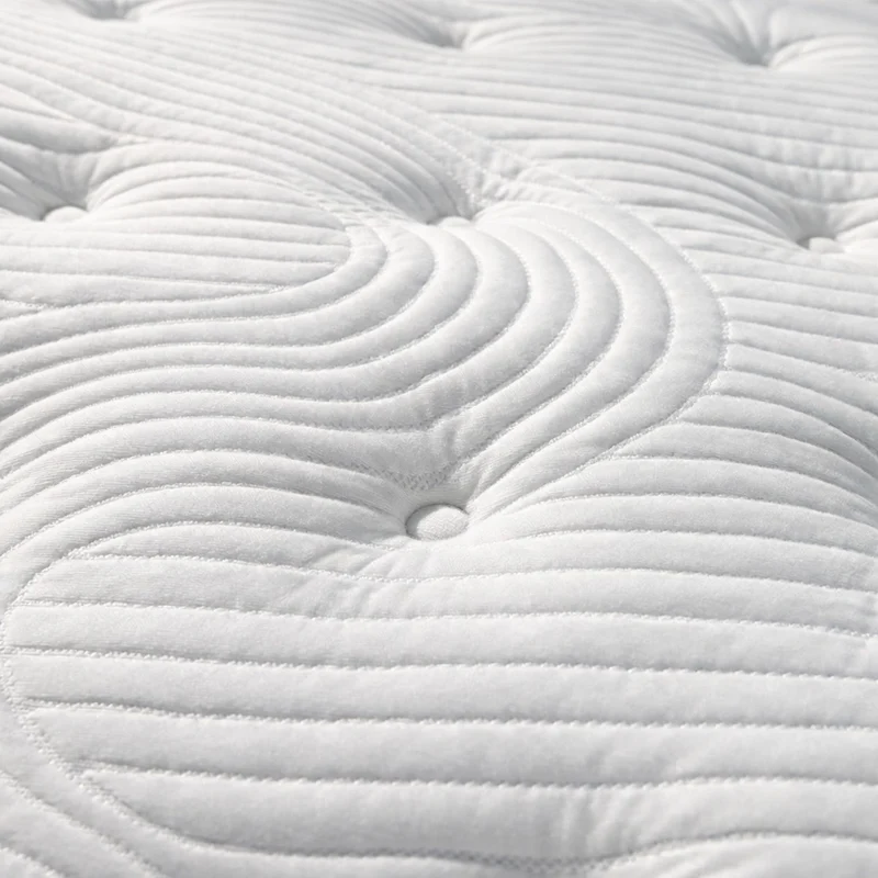 Serenitas - Matelas mémoire de forme, latex et ressorts ensachés surmatelas intégré