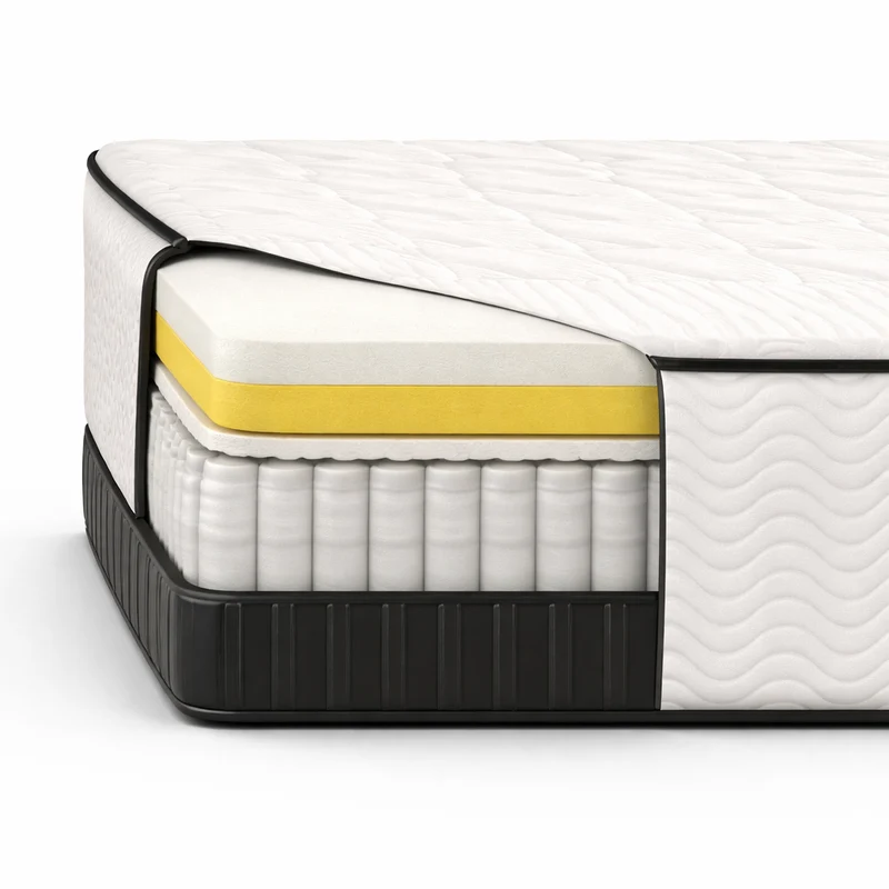 Vita - Matelas mémoire de forme et ressorts ensachés morphologique