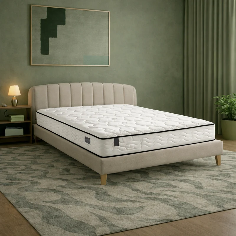 Vita - Matelas mémoire de forme et ressorts ensachés morphologique