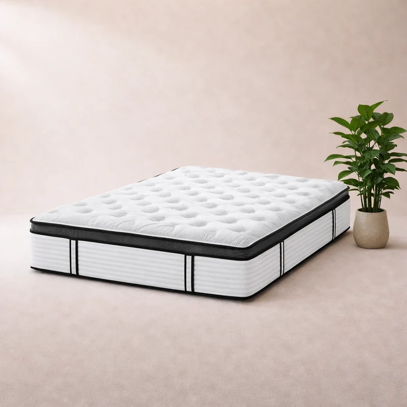 Eden - Matelas latex et ressorts ensachés ergonomique