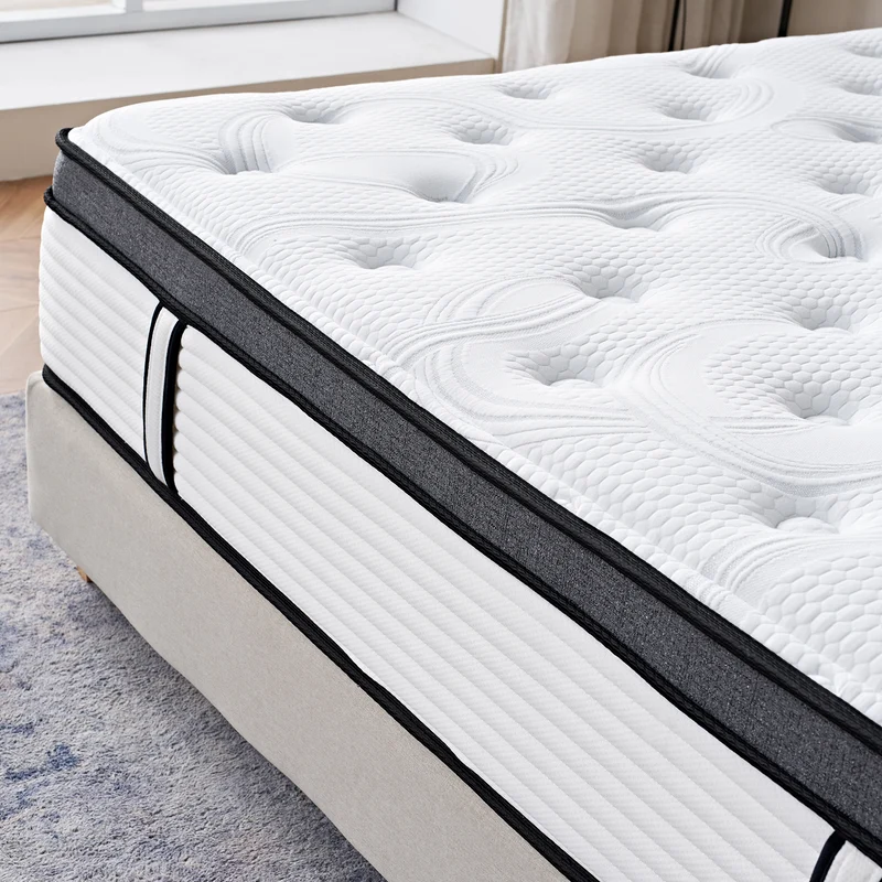 Eden - Matelas latex et ressorts ensachés ergonomique