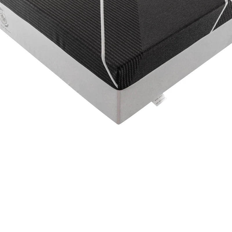 Obsidian - Matelas mémoire de forme bambou-charbon et ressorts ensachés