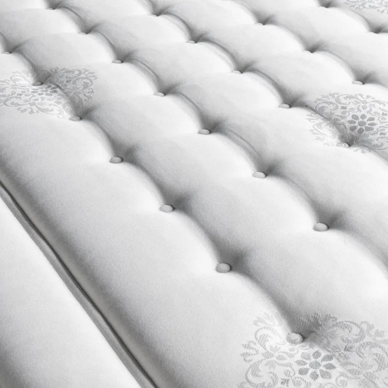 Regalis - Matelas mémoire de forme et ressorts ensachés surmatelas intégré