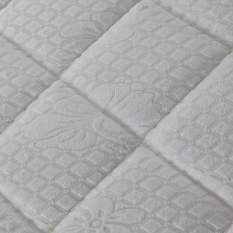 Matelas Le Teddy White Angels Mattress - Surmatelas Peluche Intégré, Confort Douillet, Épaisseur 30 cm, Simple Face