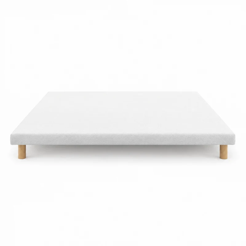 Sommier tapissier Blanc 8 – Hauteur 8 cm