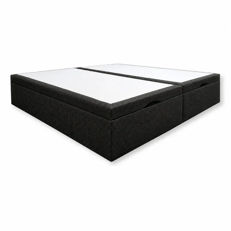 Lit Double Coffre Tapissier H32