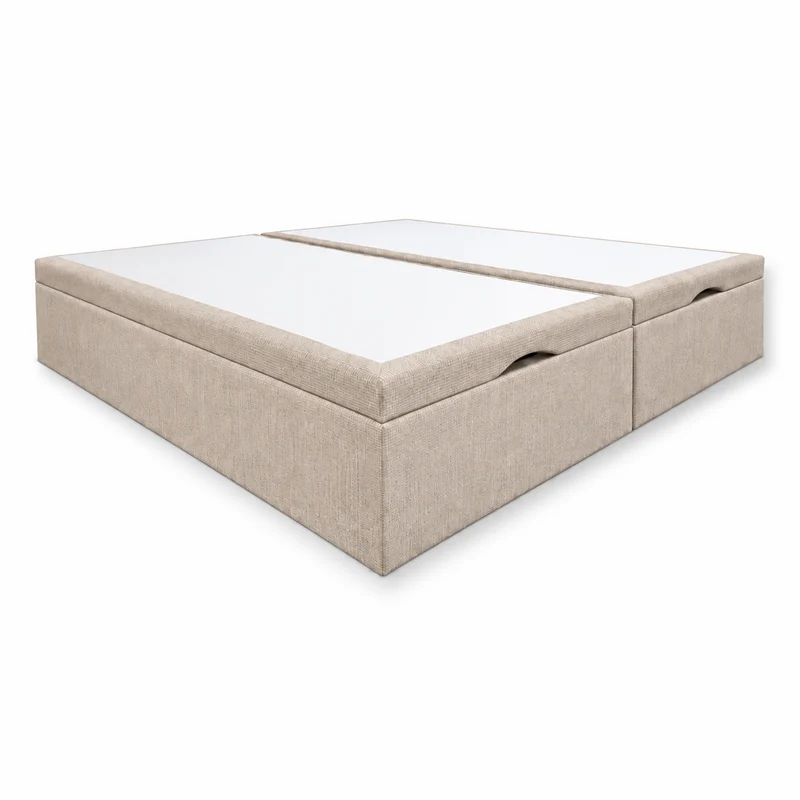 Lit Double Coffre Tapissier H32