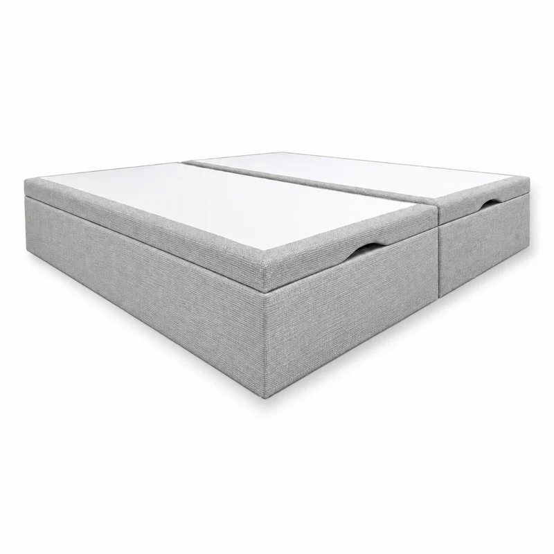 Lit Double Coffre Tapissier H32